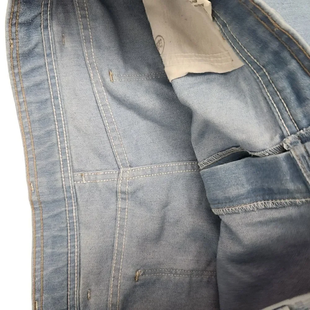 Wrangler Vintage Blue Jeans Light Wash Men's Stretch Classic Flex-Fit 42x30